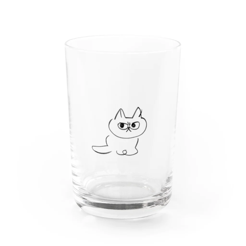 もりはなこの今日も、ももこは怒ってる Water Glass :front