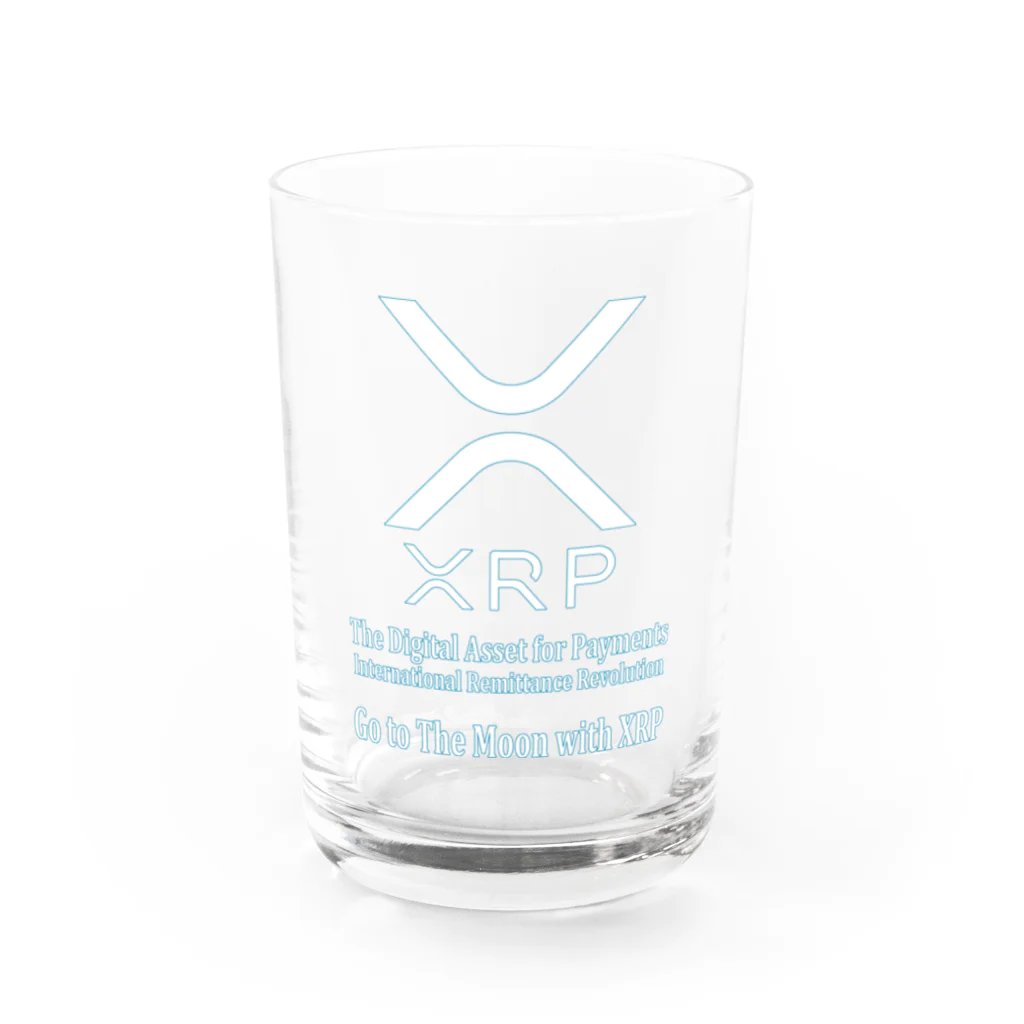 Pana@XRPのXRP グラス2 Water Glass :front