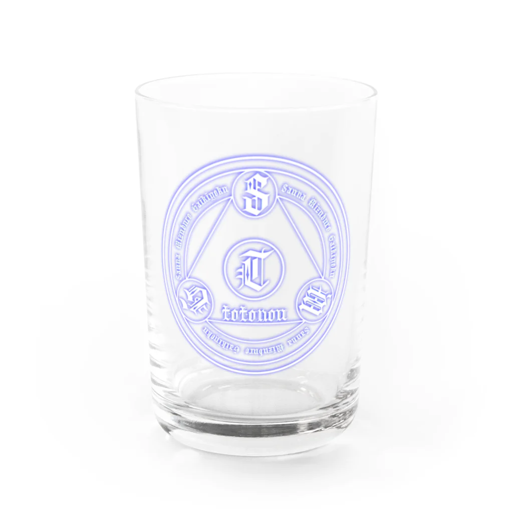 くりたろうのととのう魔方陣 Water Glass :front