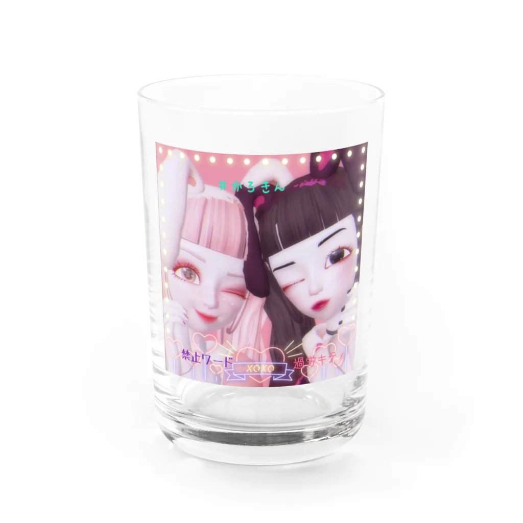 YUKAINA_NAKAMA-zepeのかろきんシリーズ Water Glass :front