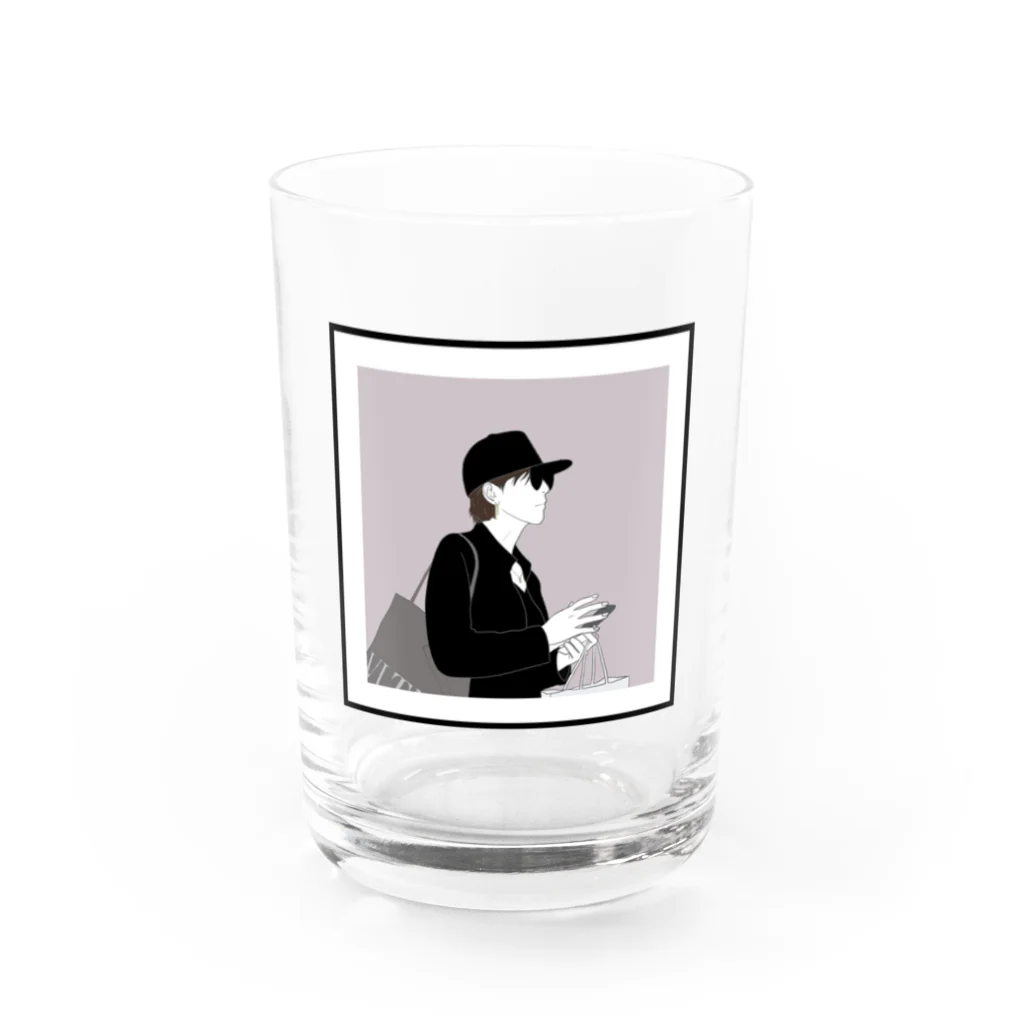 OCHIYASのcool woman Water Glass :front