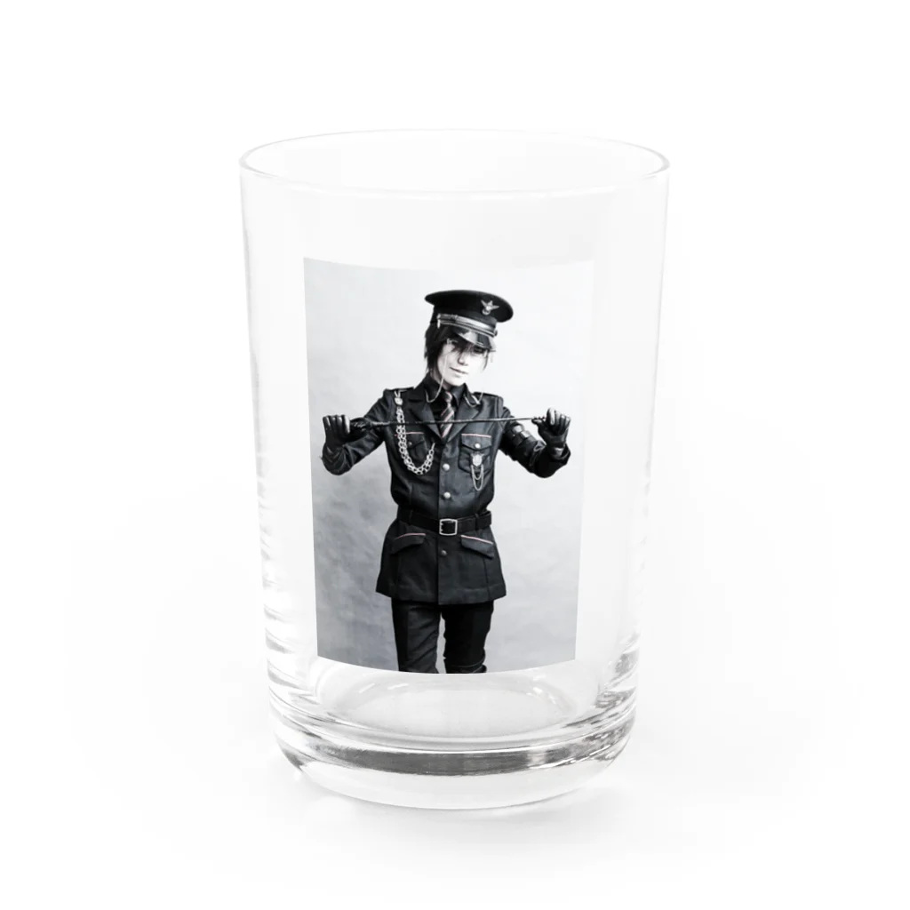 男装の麗人ショップの軍装の男装の麗人グッズ Water Glass :front