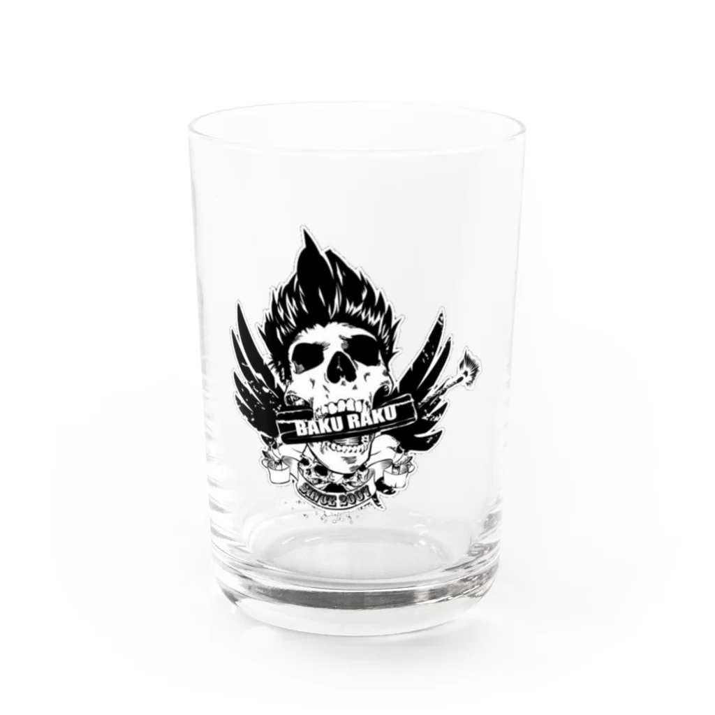 爆★楽 BAKURAKUの爆★楽 Water Glass :front