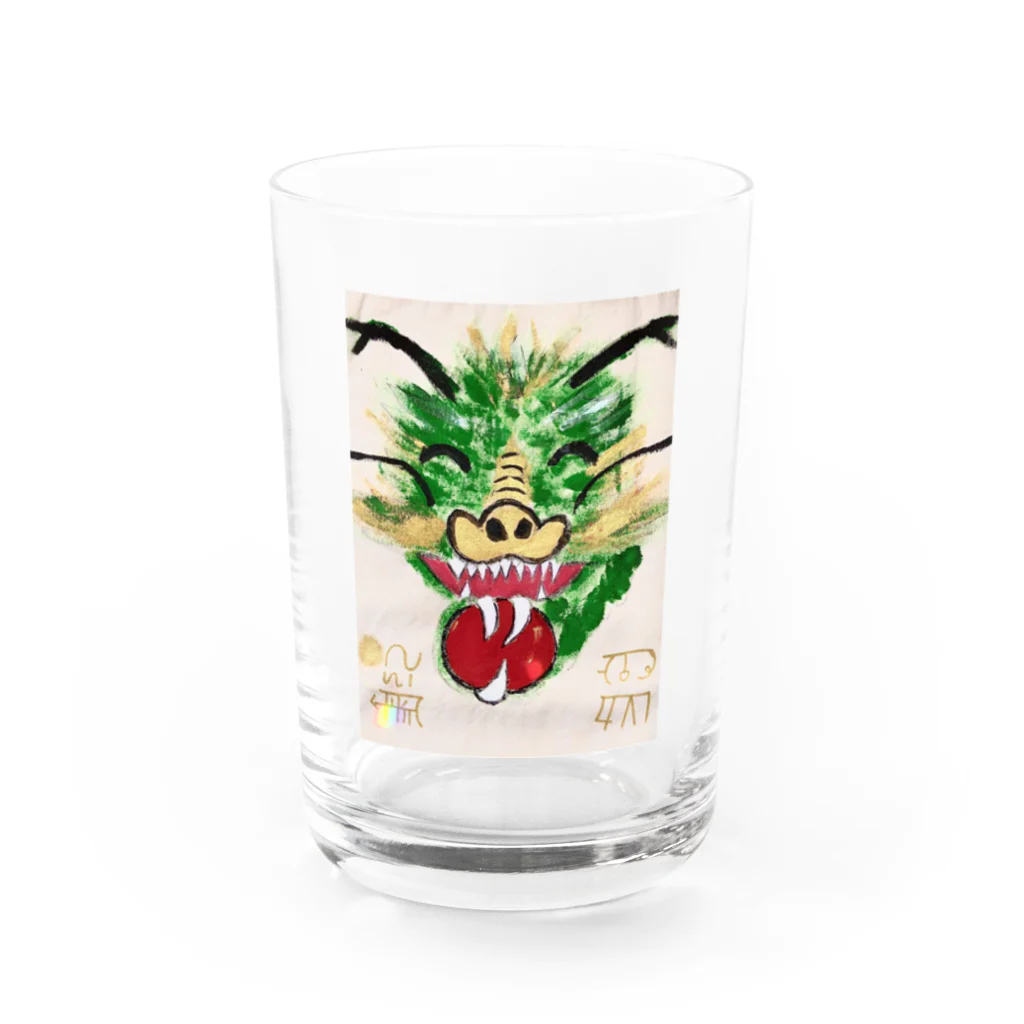 YUMEKITIの緑龍 Water Glass :front