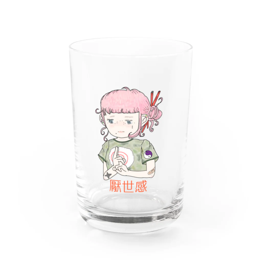 Mamey的甜蜜小店のKUNOICHI-CHAN Water Glass :front