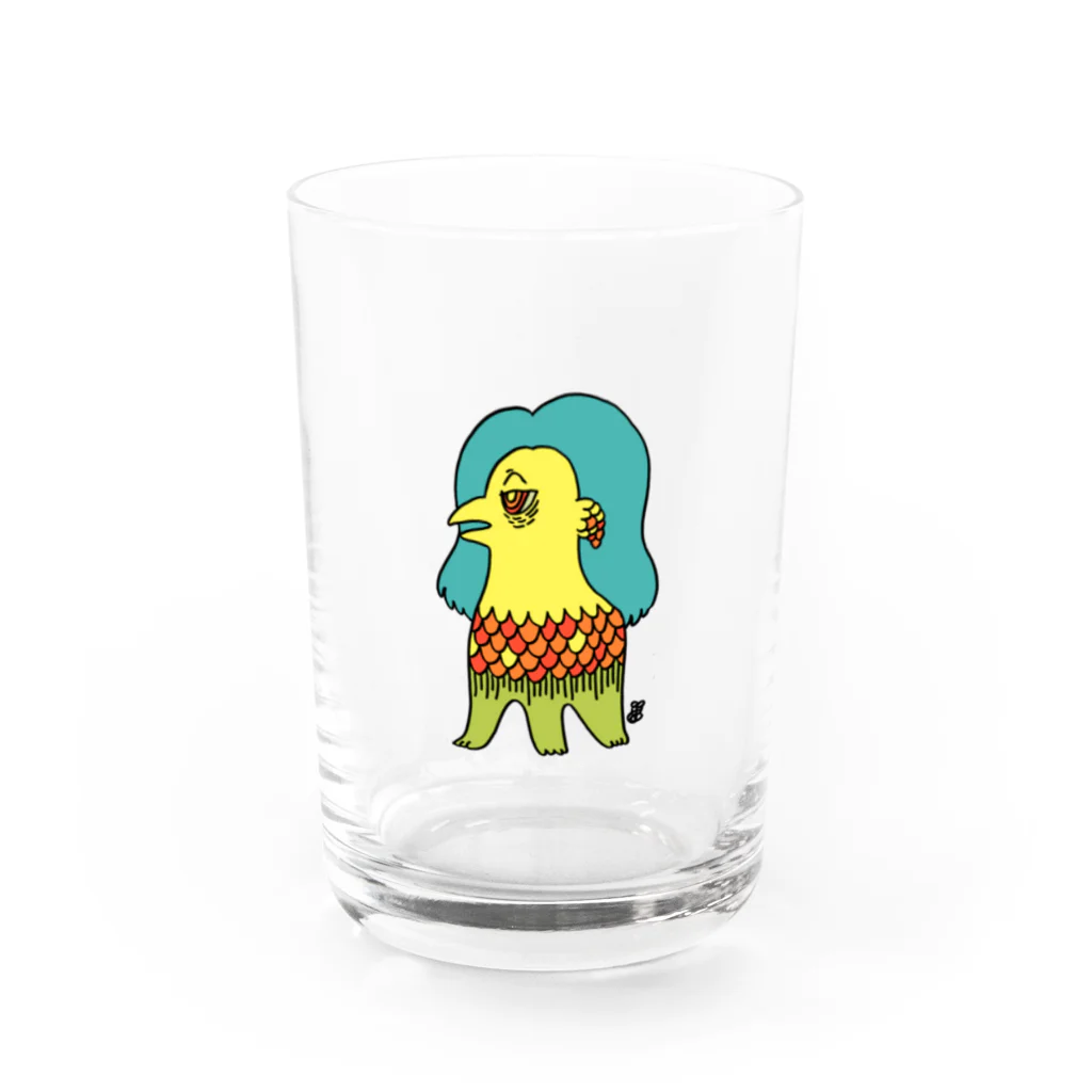 はすじろうにうにのアマビエ Water Glass :front