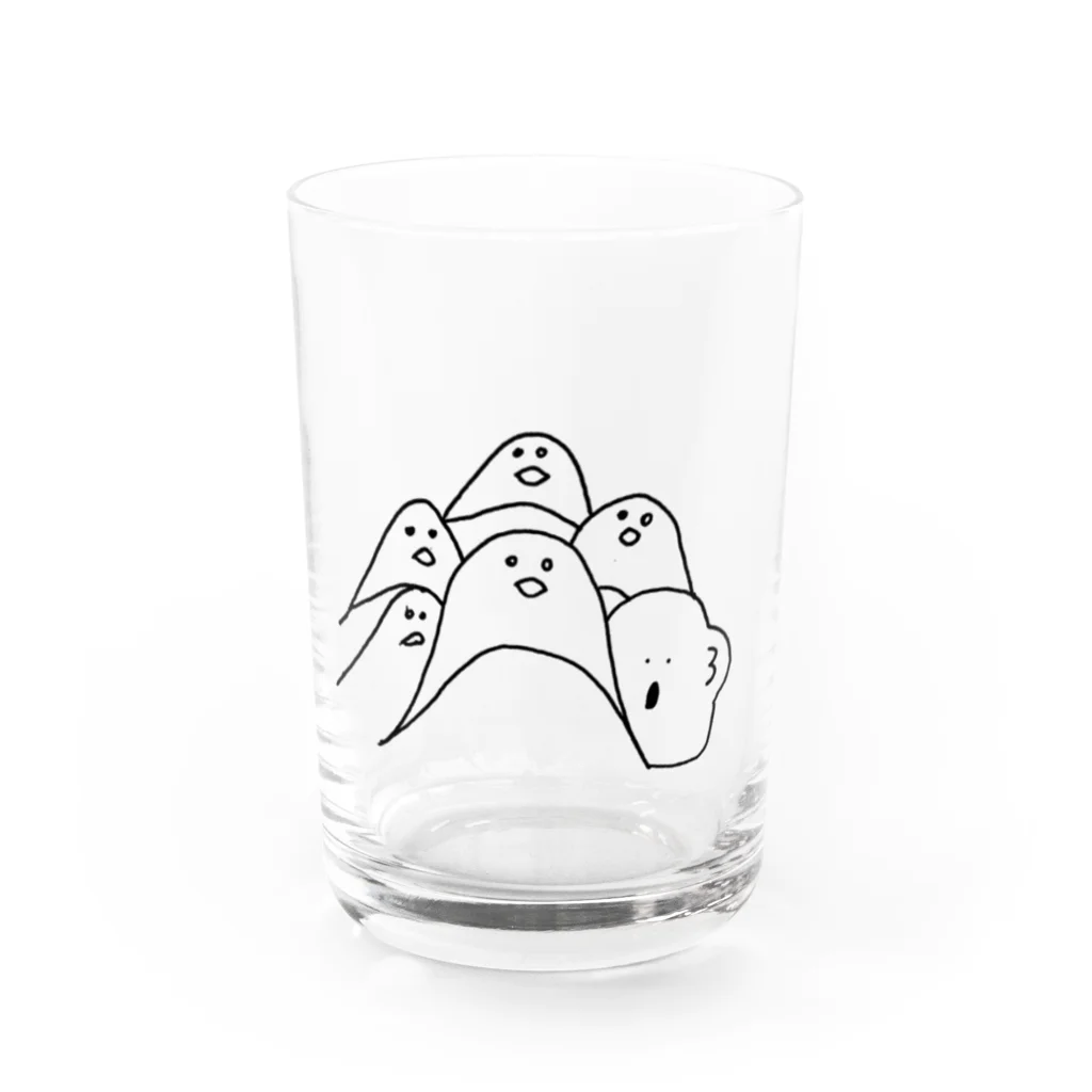 723goodsのコアラ防衛軍 Water Glass :front