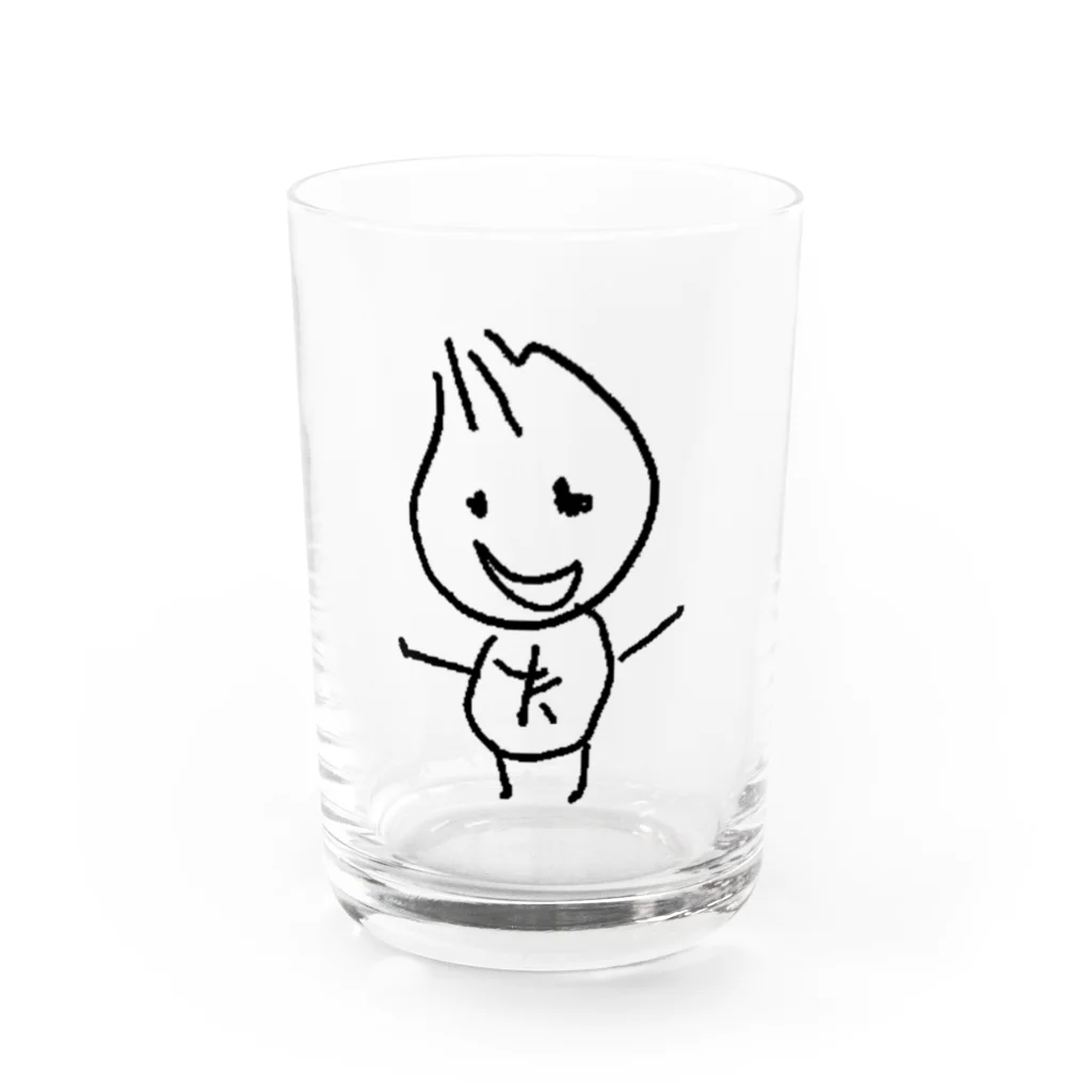 ビーネットサイト神戸の玉ねぎのたまちゃん Water Glass :front