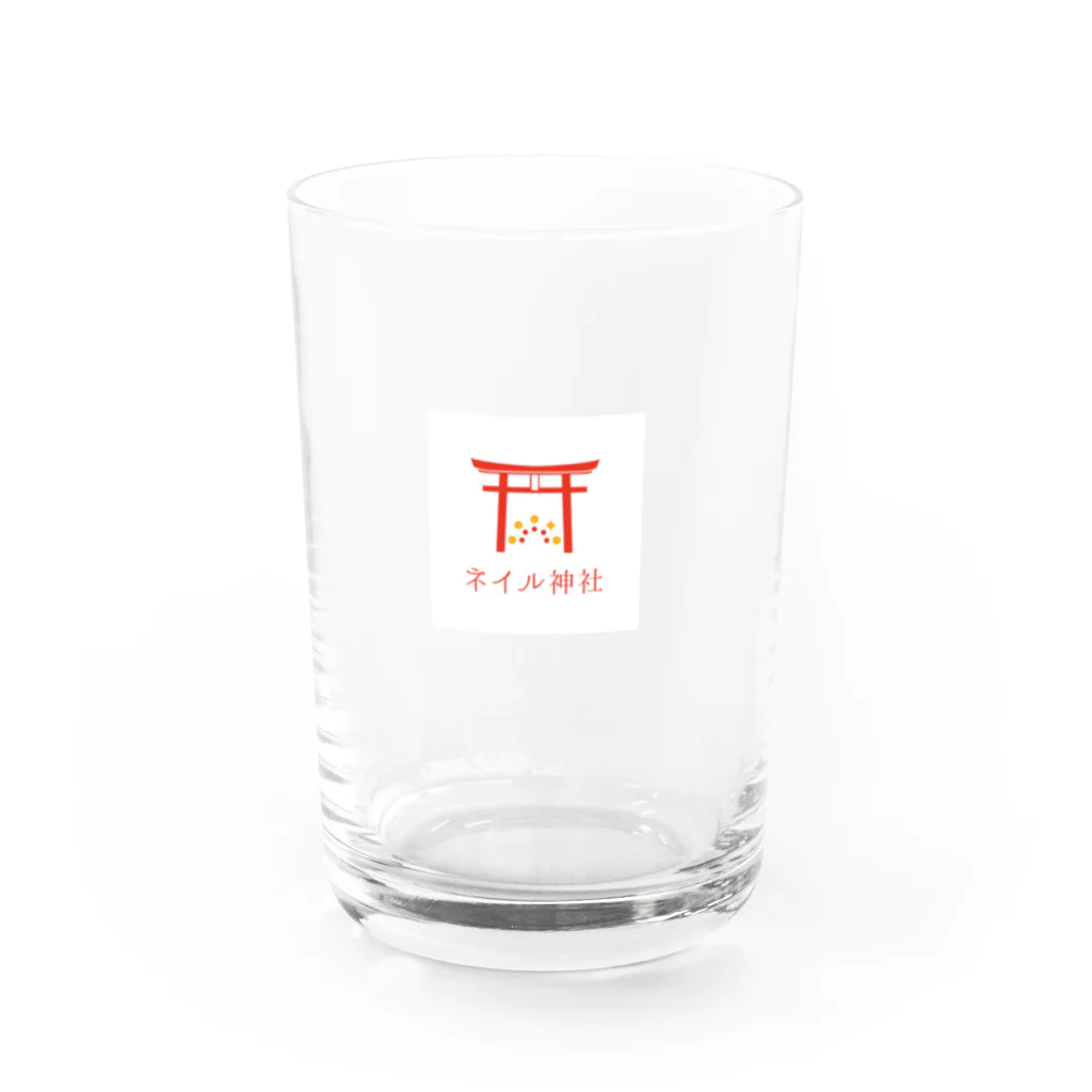 ネイル神社のネイル神社　授与品 Water Glass :front