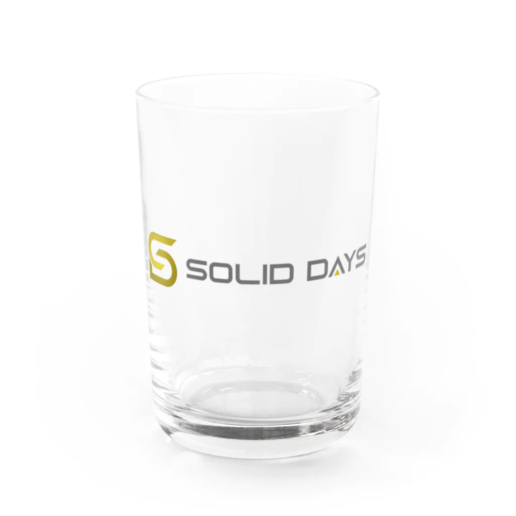 SOLID DAYS グッズショップのSOLID DAYS 2020 Water Glass :front