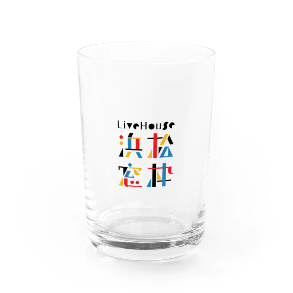 窓枠のお店のロゴ Water Glass :front