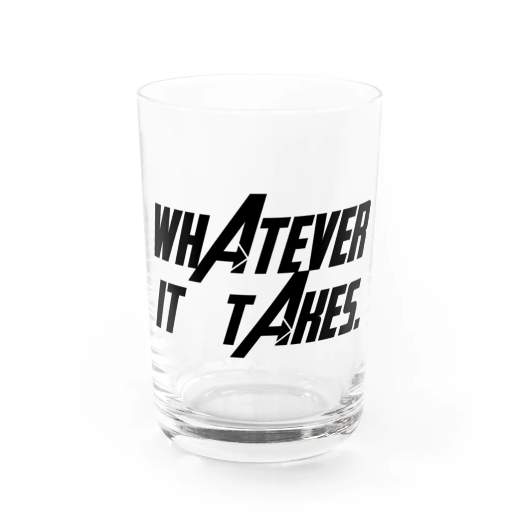 schwartz supply.のWhatever it takes. Water Glass :front