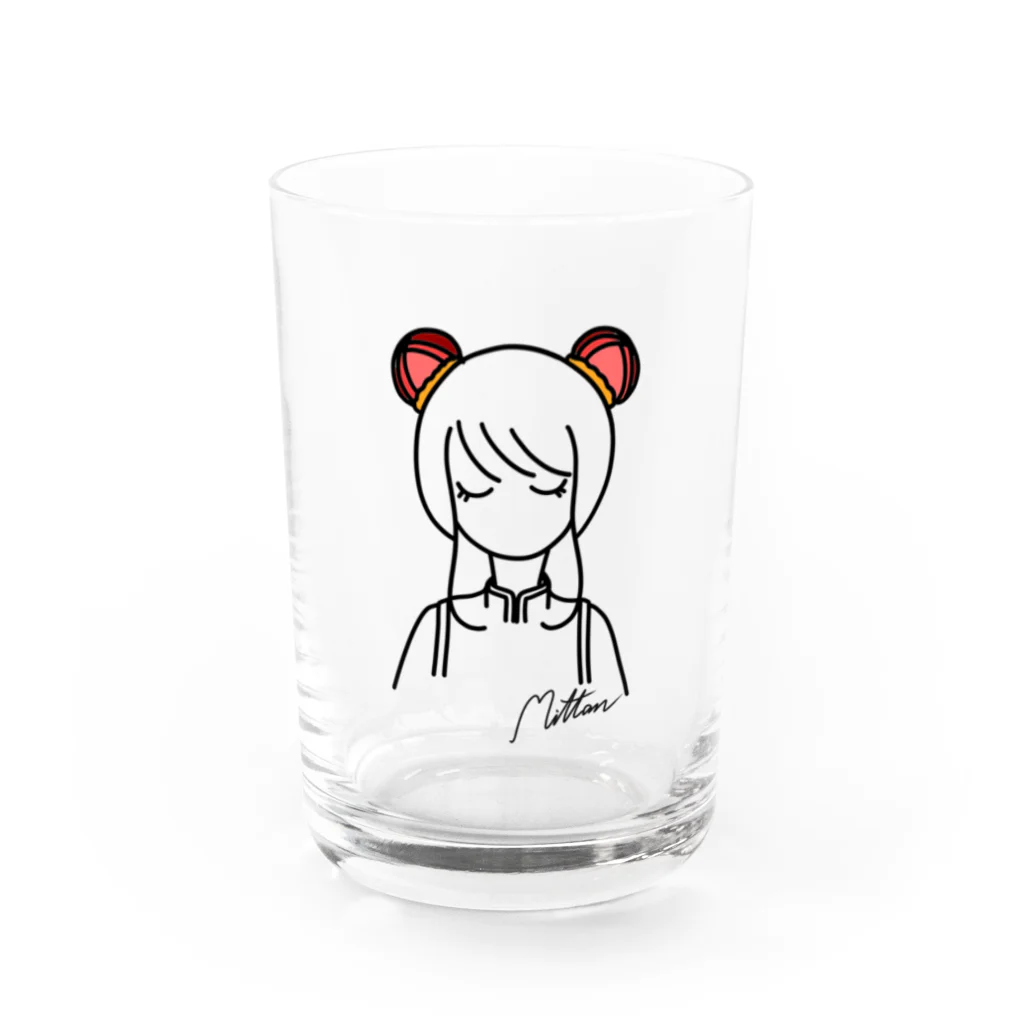 みったん🐰🌙のチャイナ風♡みったん Water Glass :front