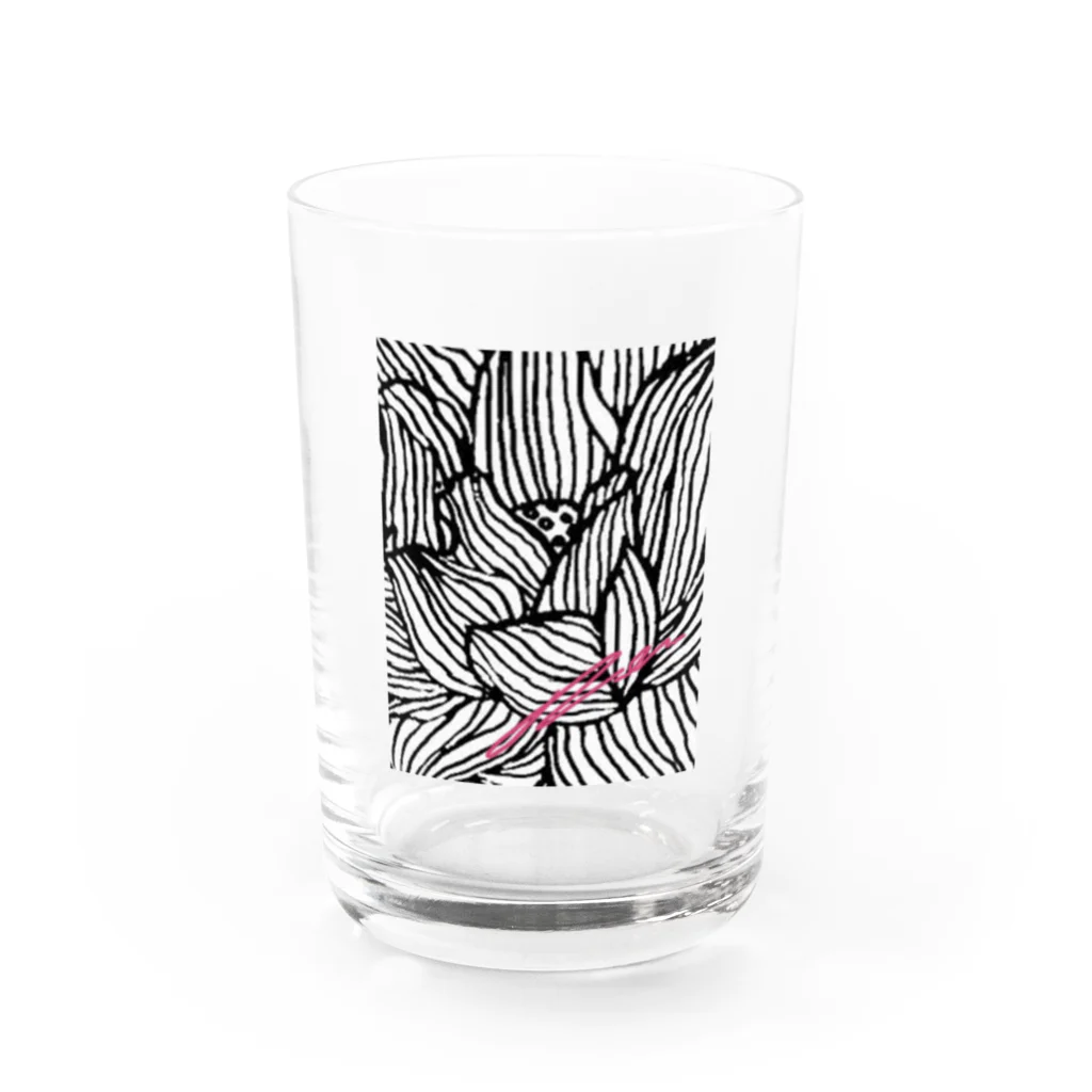 EDGE STYLEのR/E/N. B/W Water Glass :front