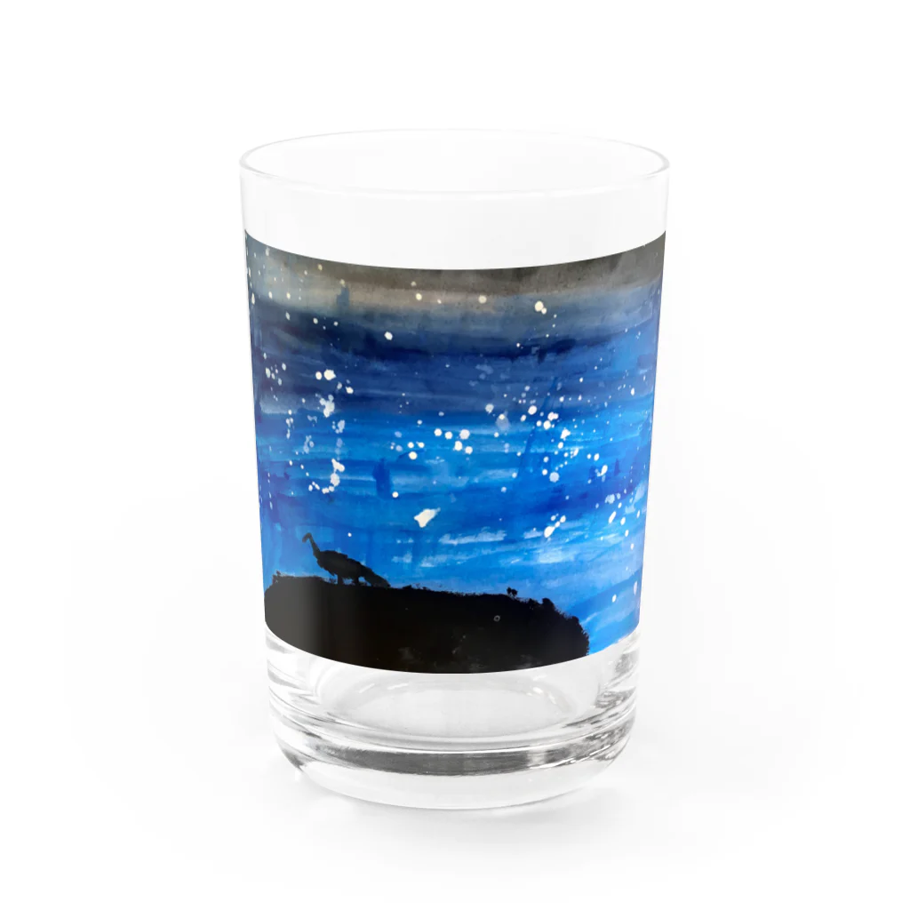 mrbunbunのヨル Water Glass :front