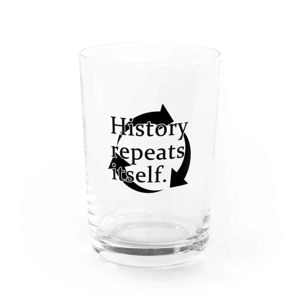 リョウイチ　の‎History repeats itself. Water Glass :front