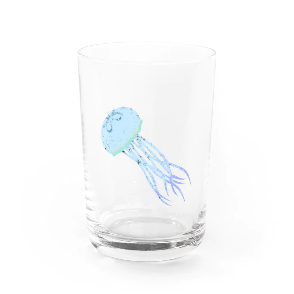 minaponzのクラゲさん Water Glass :front