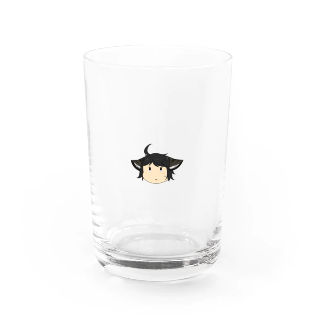 本日も晴天なりの綴瑠 Water Glass :front