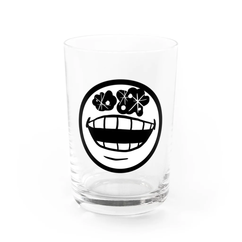 ぼんだぁの笑顔くん Water Glass :front