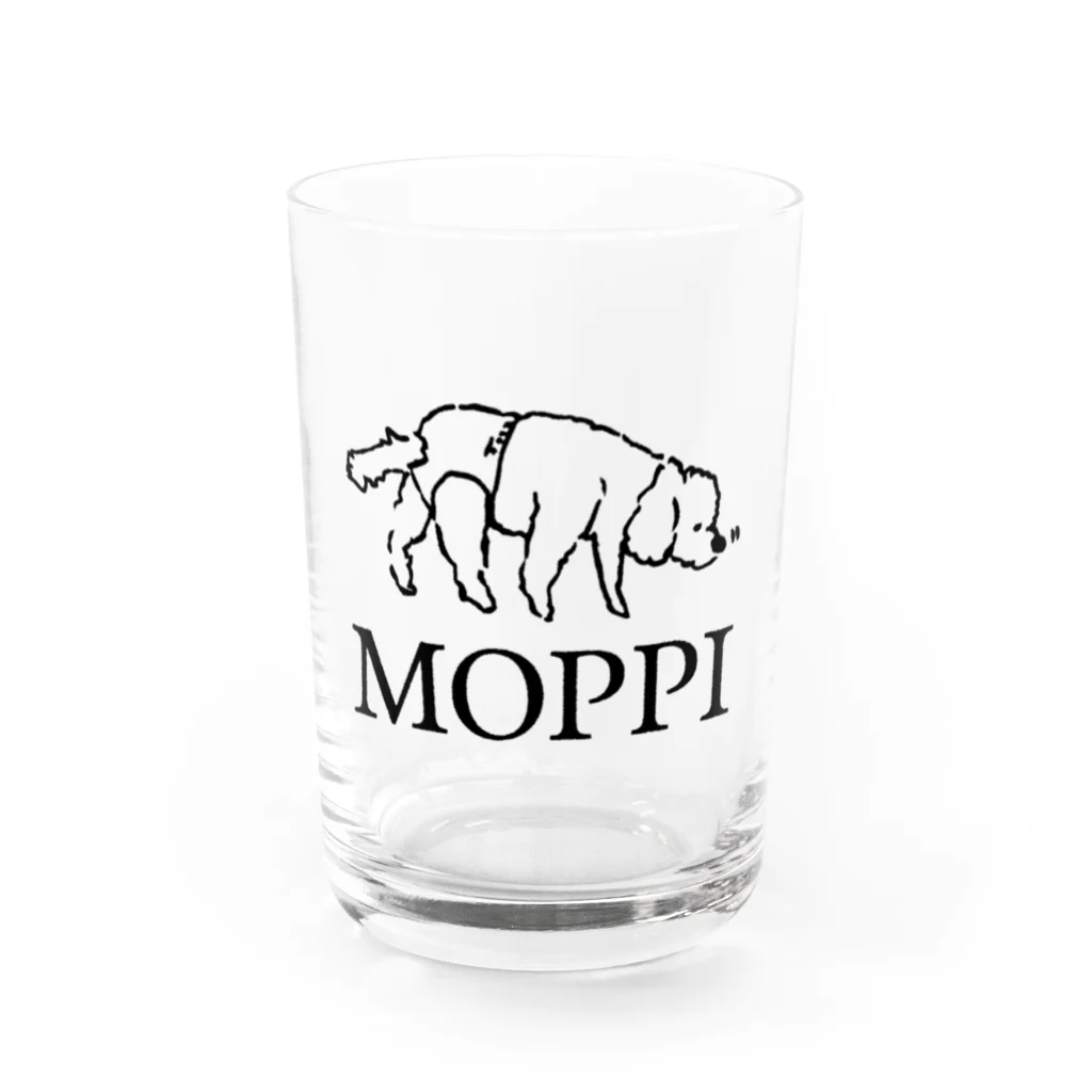 せきちゃ@わわわ堂のMOPPI Water Glass :front