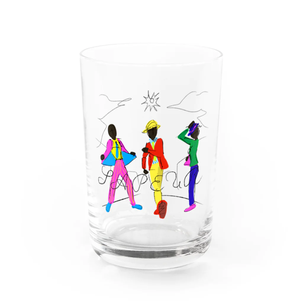 warako＊のサプール！ Water Glass :front