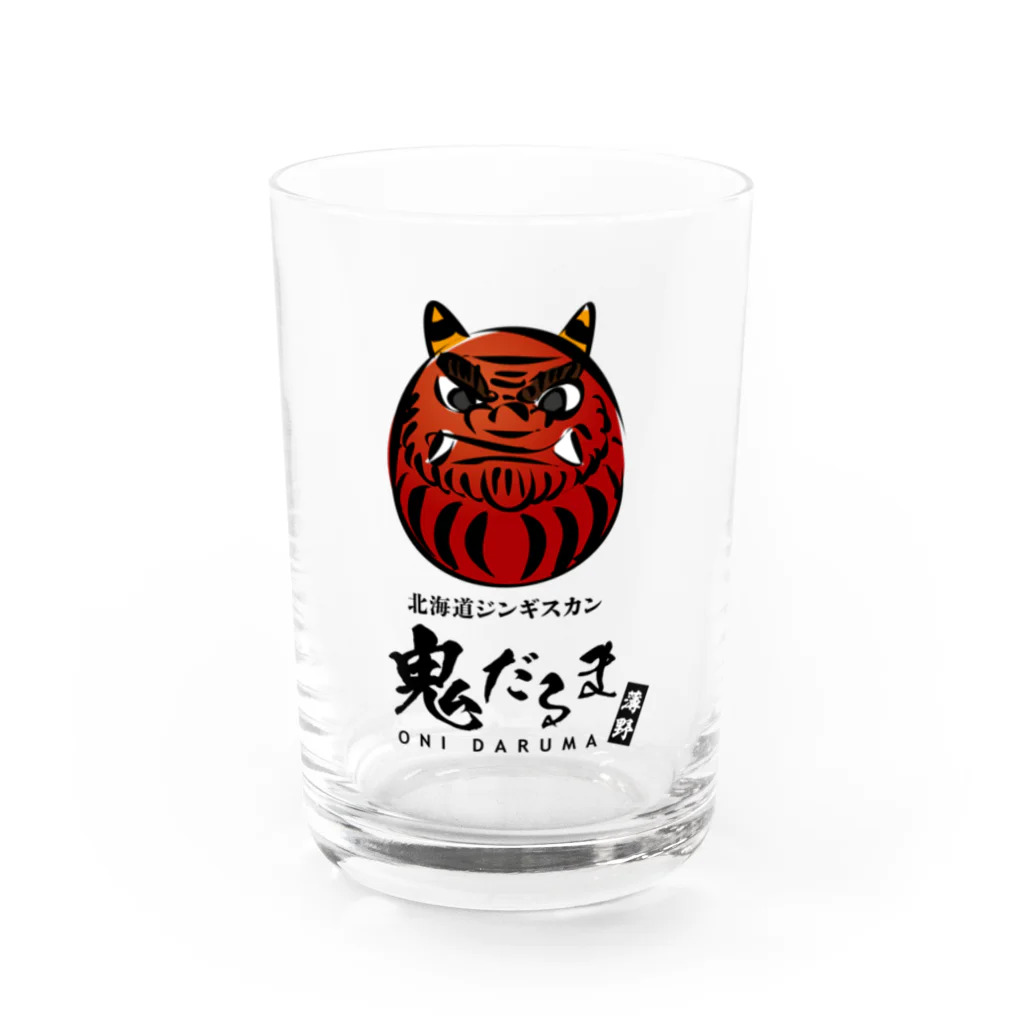 NIPPON DESIGNの北海道ジンギスカン 鬼だるま 薄野 Water Glass :front