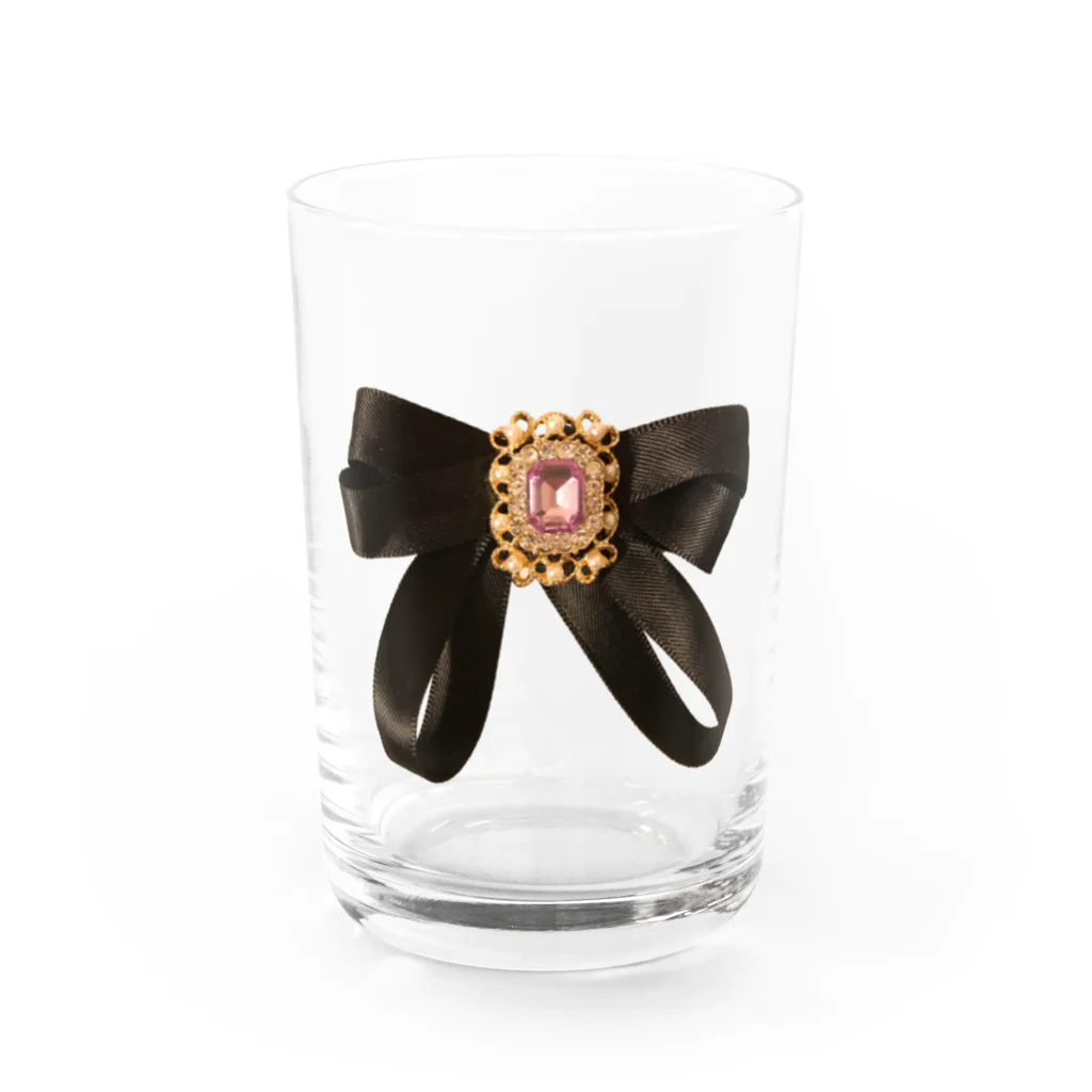 💜Salon de Lucia💜のBijoux Ribbon Water Glass :front