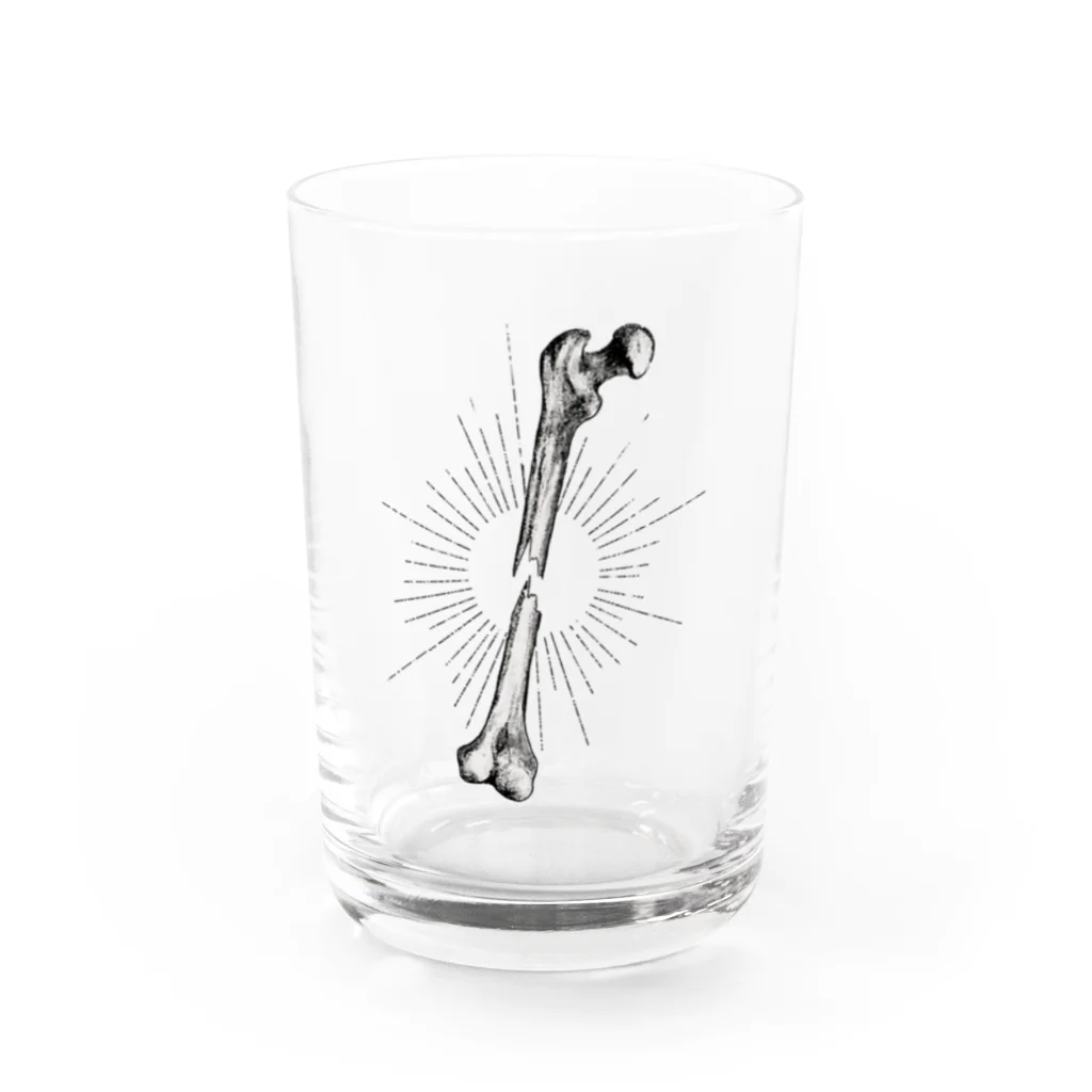 Yopioの大腿骨 Water Glass :front