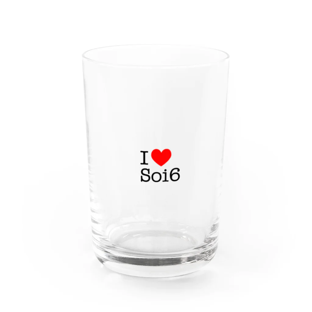 ビーチライフ🌴世界のビーチで沈没生活のSoi6 Water Glass :front