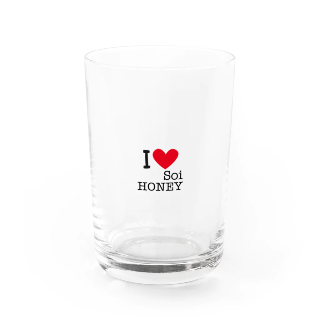 ビーチライフ🌴世界のビーチで沈没生活のSoi Honey Water Glass :front