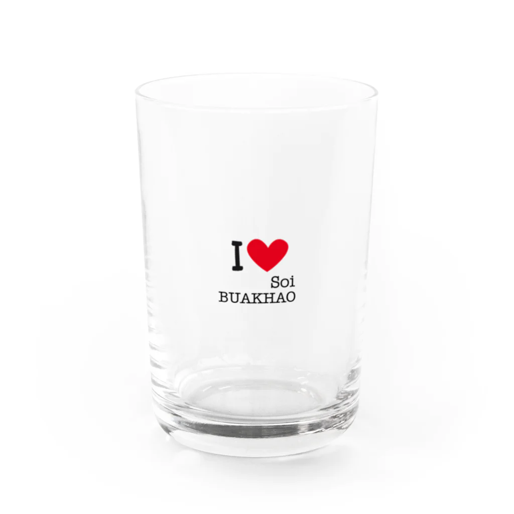 ビーチライフ🌴世界のビーチで沈没生活のSOI BUAKHAO Water Glass :front