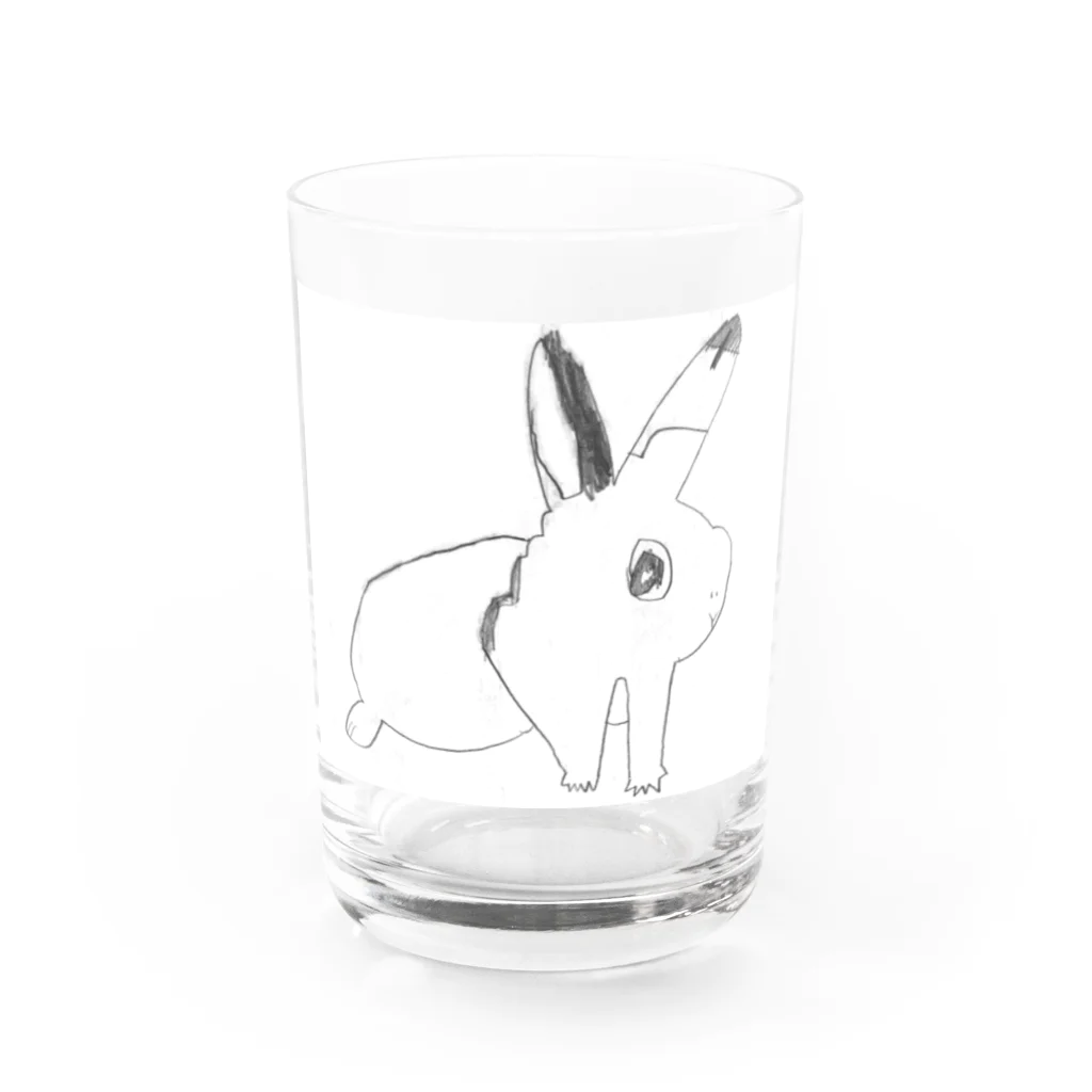 萌の遊び場の甥っ子が描いた絵。 Water Glass :front