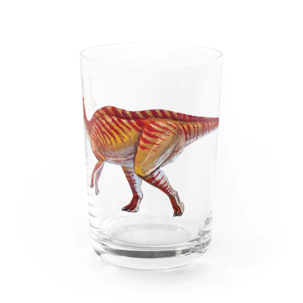 segasworksのランベオサウルス Water Glass :front