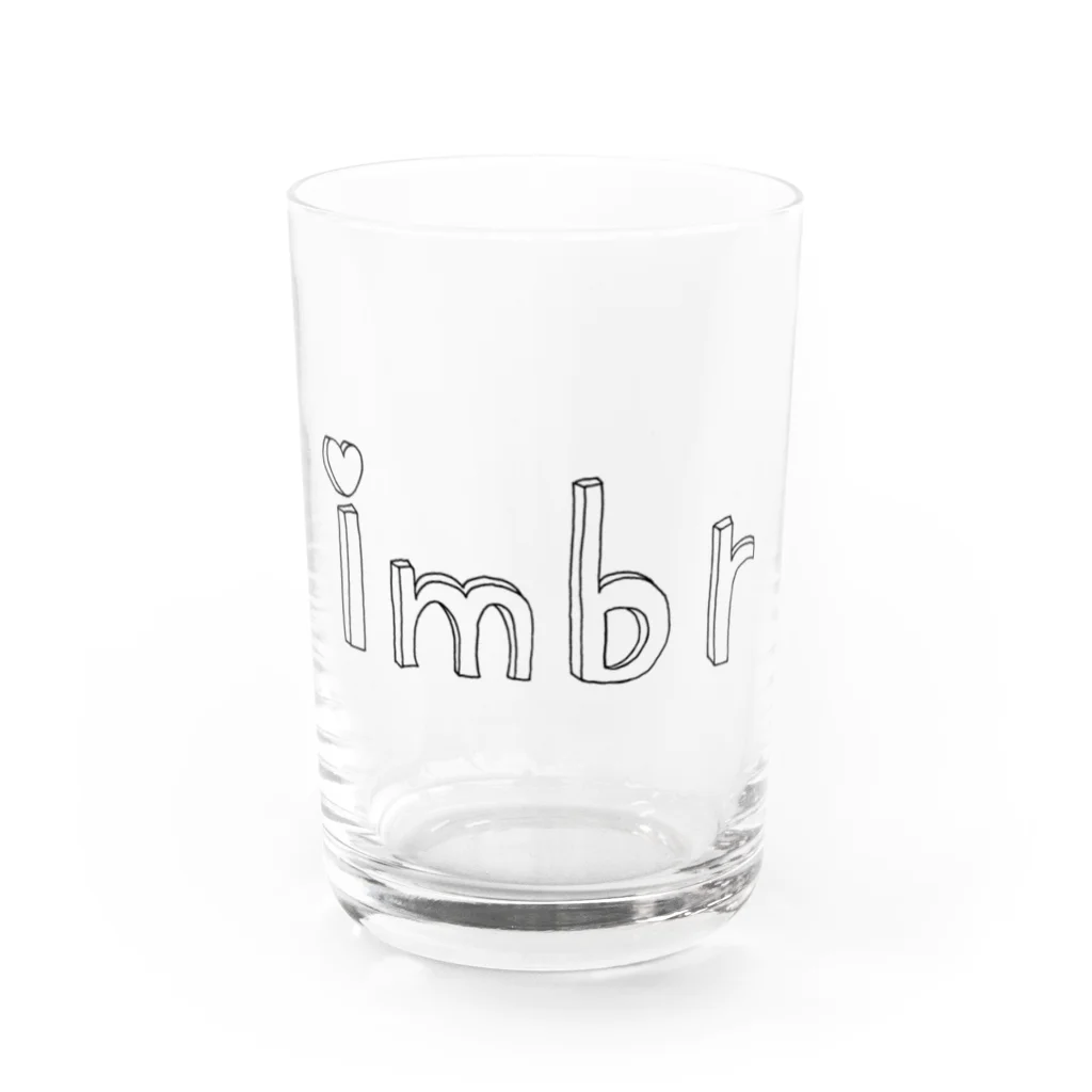 imbrのimbr① Water Glass :front