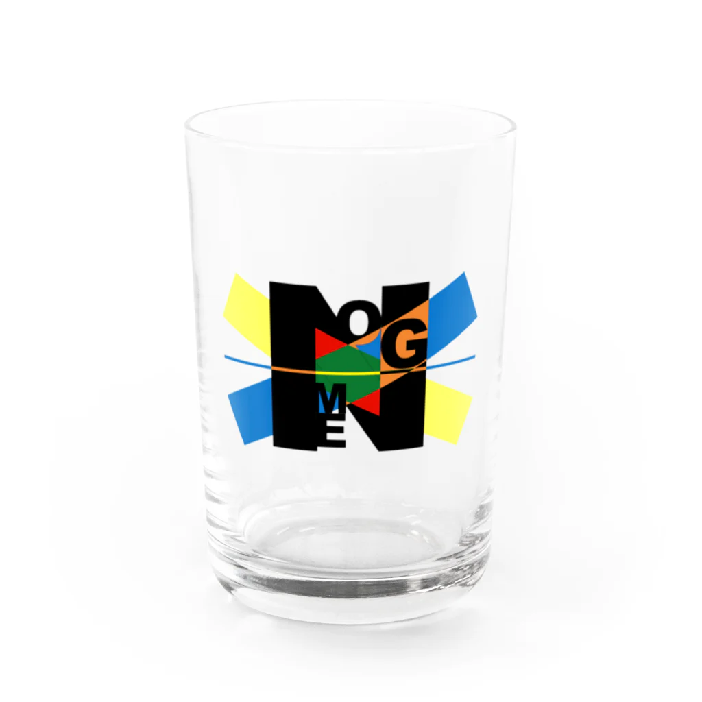 のーむののーむグッズ Water Glass :front