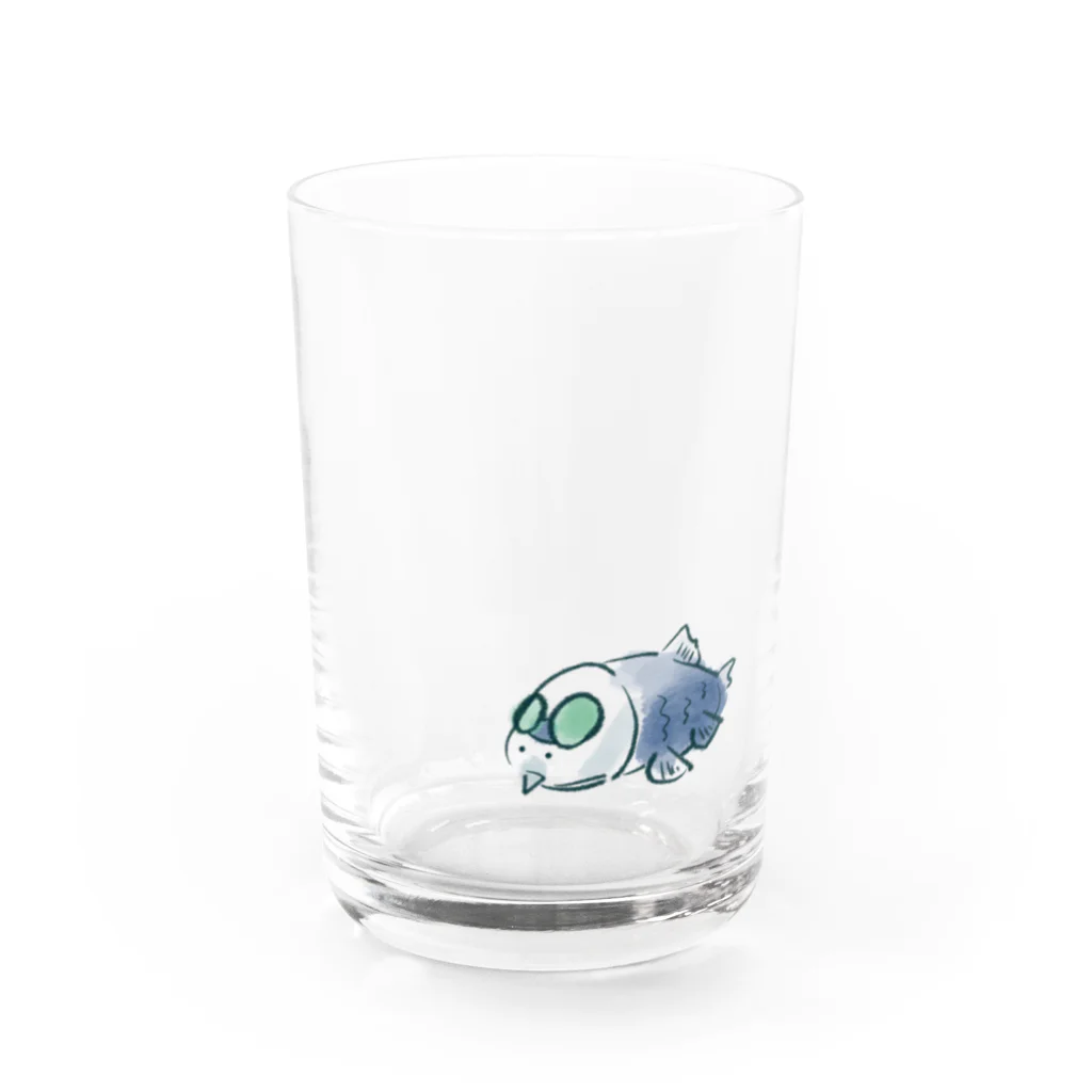 Planaria.Flashの【ゆるゆる深海魚】デメニギス Water Glass :front