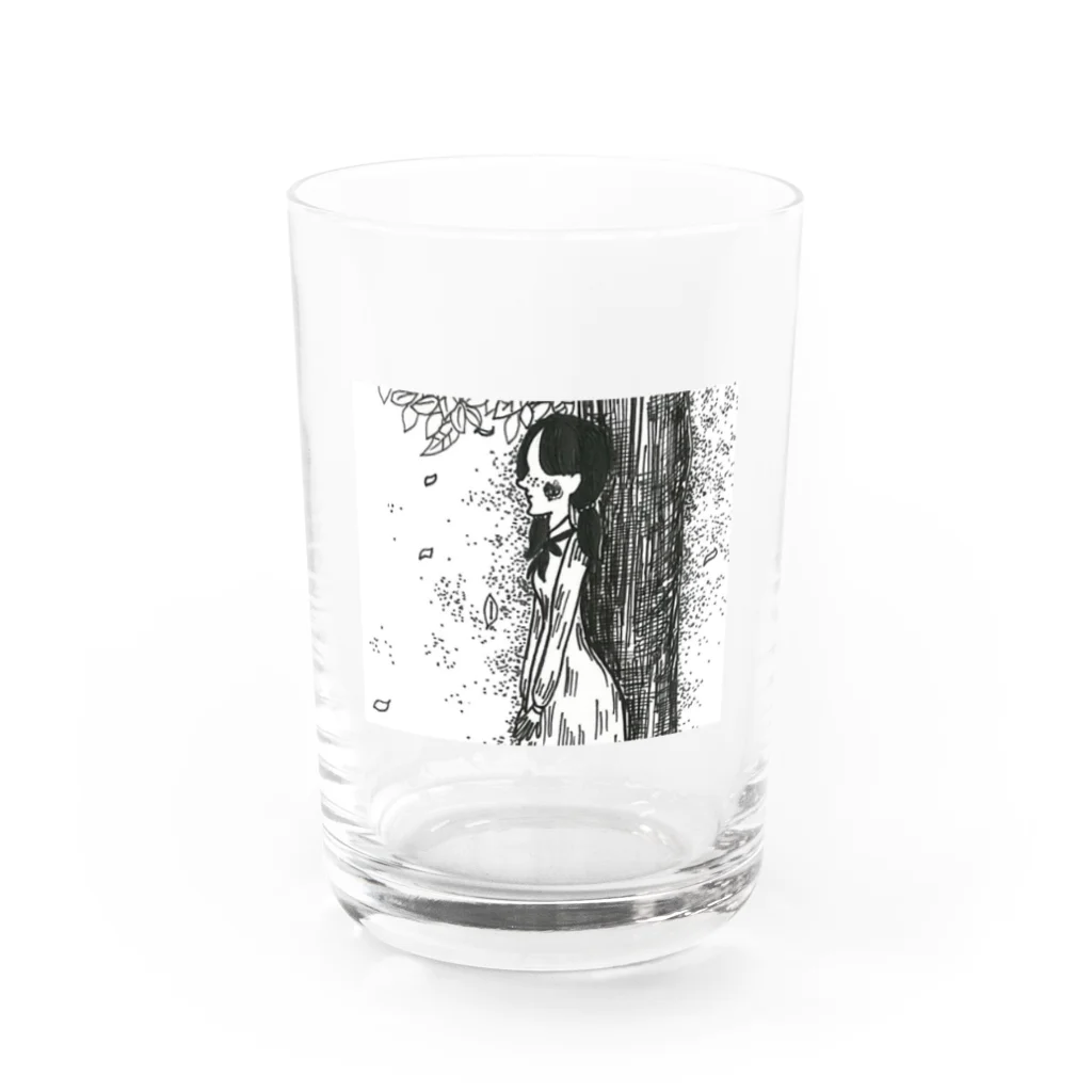 the_outsiders_store_の校庭で Water Glass :front