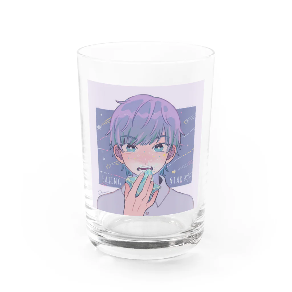 おたる屋さんの☆ Water Glass :front