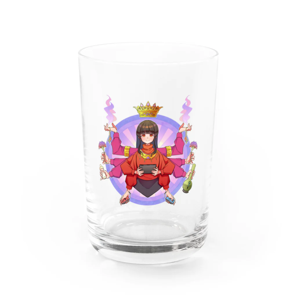 大河山 麻々夜@人妻子持ちvtuberの母の愛 Water Glass :front