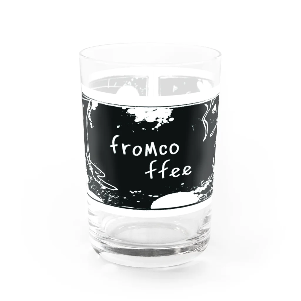 fromcoffeeのfromcoffee グラス Water Glass :front