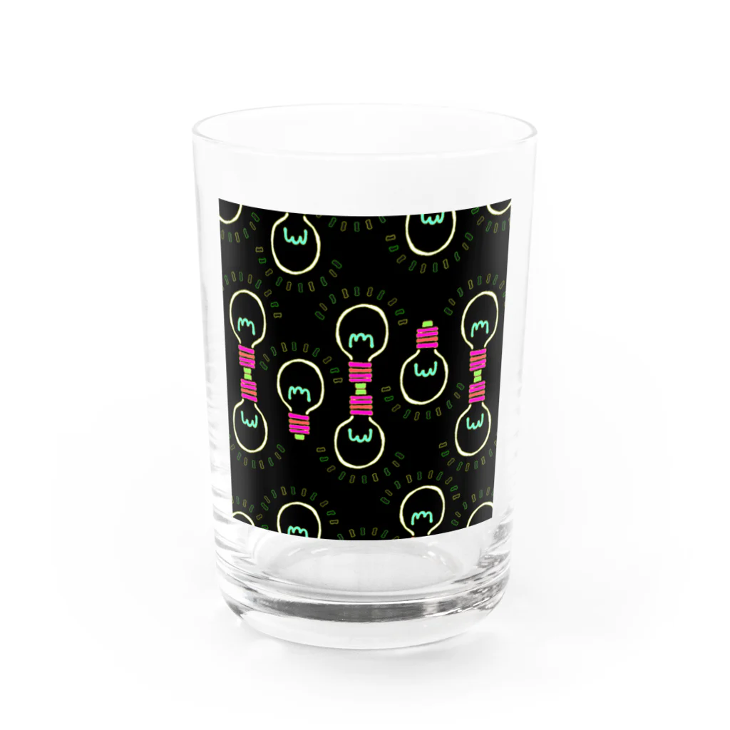 星華 -SEIKAcreate-の電球柄 Water Glass :front