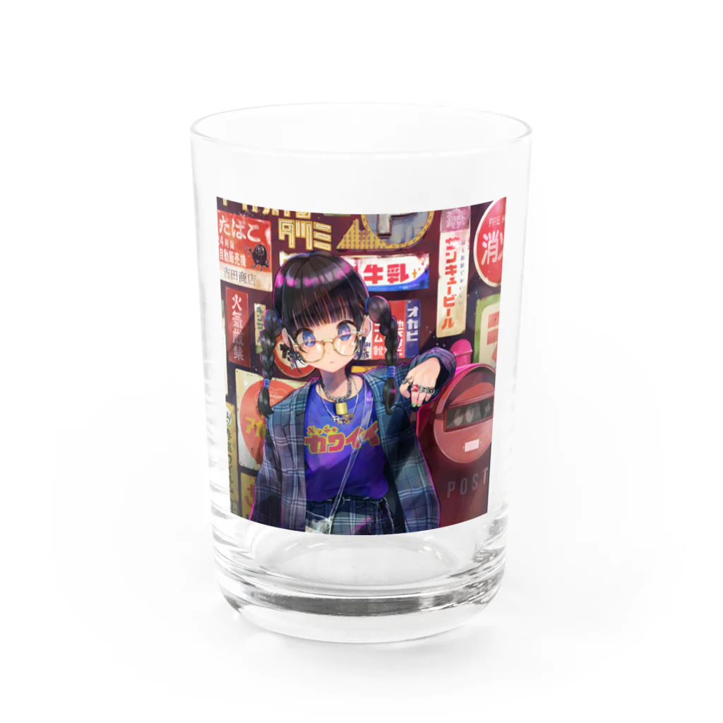 つるしまたつみのセンセーション Water Glass :front