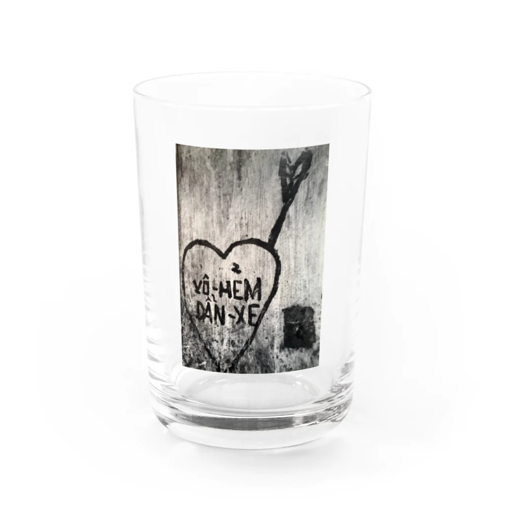 RECORD-hellのSaigon Water Glass :front