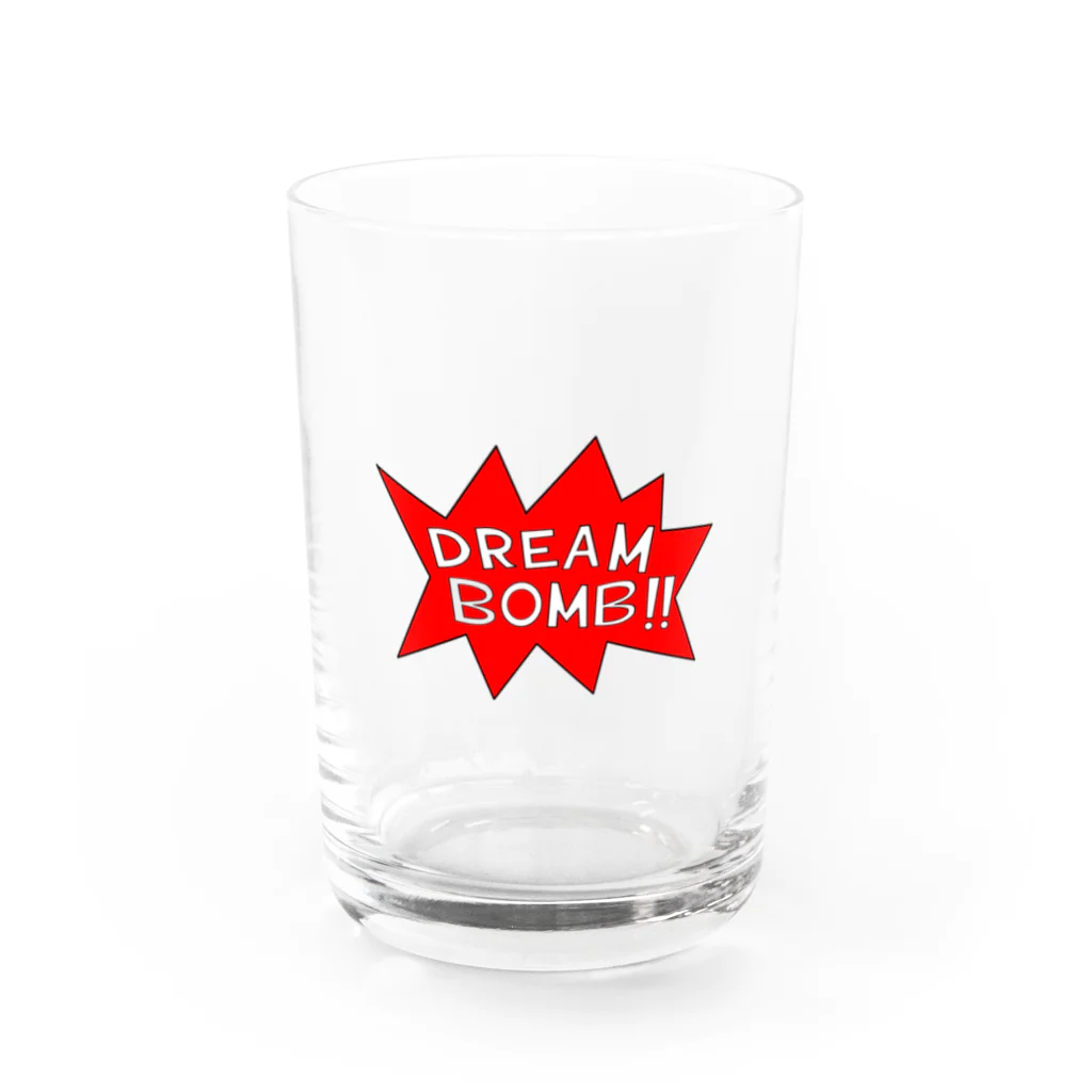 ヒラエイのDREAM BOMB!! ユメノバクダン Water Glass :front