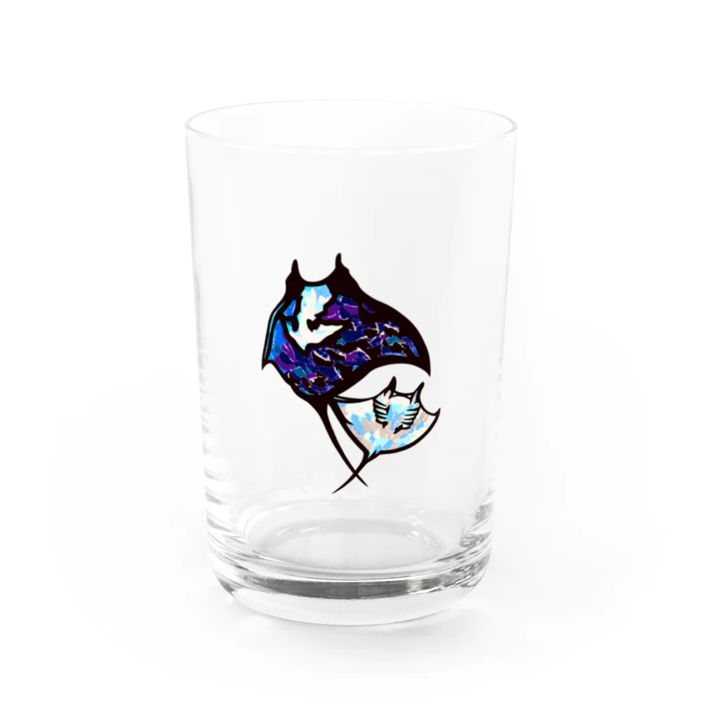 紙のおくりもののman-ta Water Glass :front