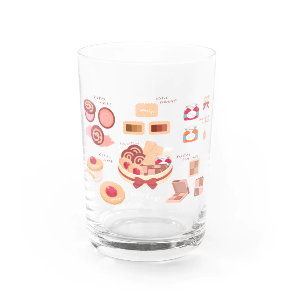 👒 むむ 🐇のしあわせクッキー缶コスメ Water Glass :front