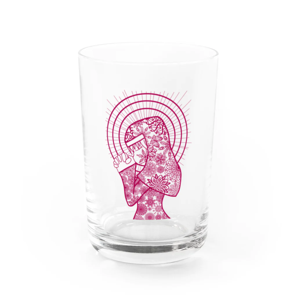 天獄堂のSisterOfFlower Water Glass :front