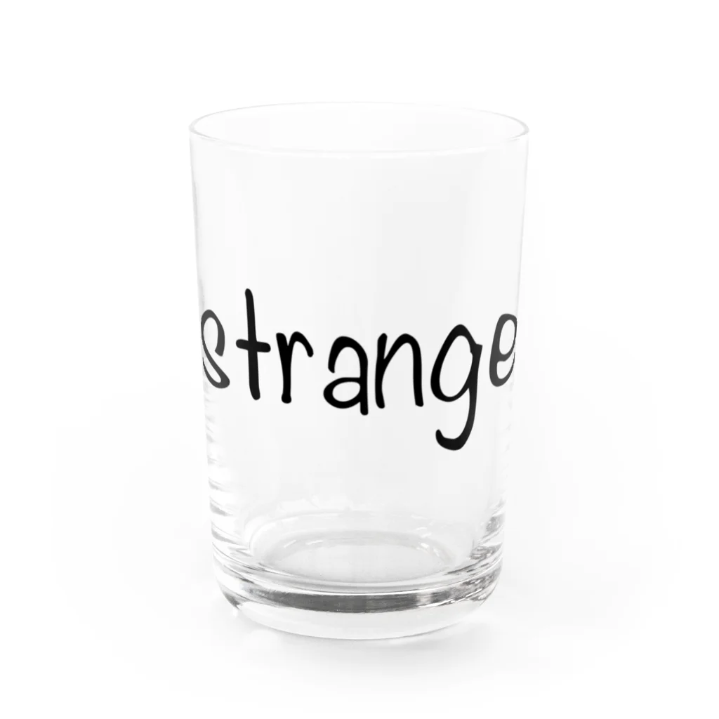 strange world's end web shop SUZURIのstrange world's end strange03グラス グラス前面