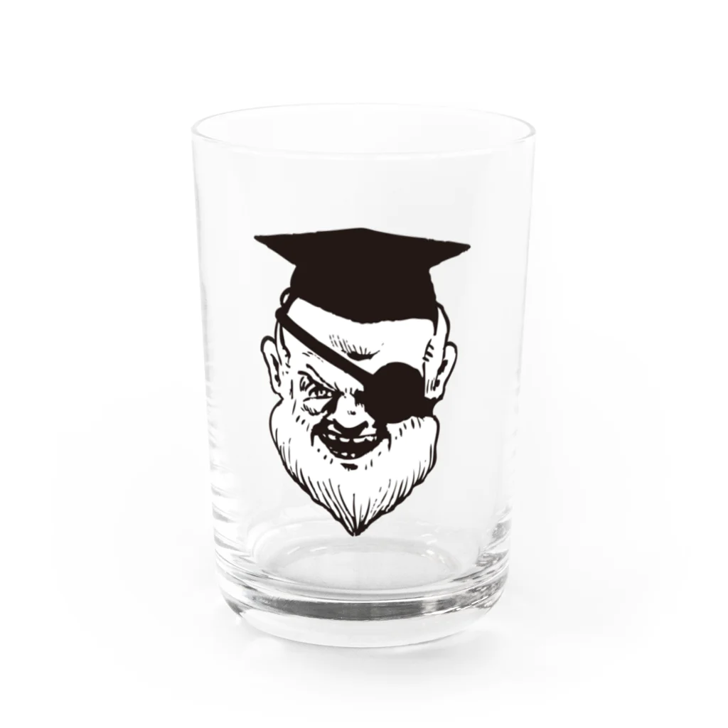 RAMCLEARのマッドハカセ Water Glass :front