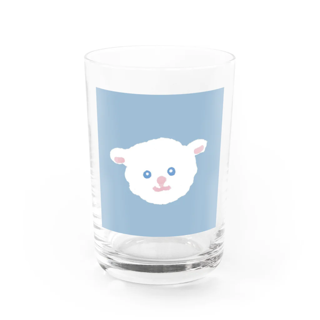 MegShiotaのビションフリーゼ Water Glass :front